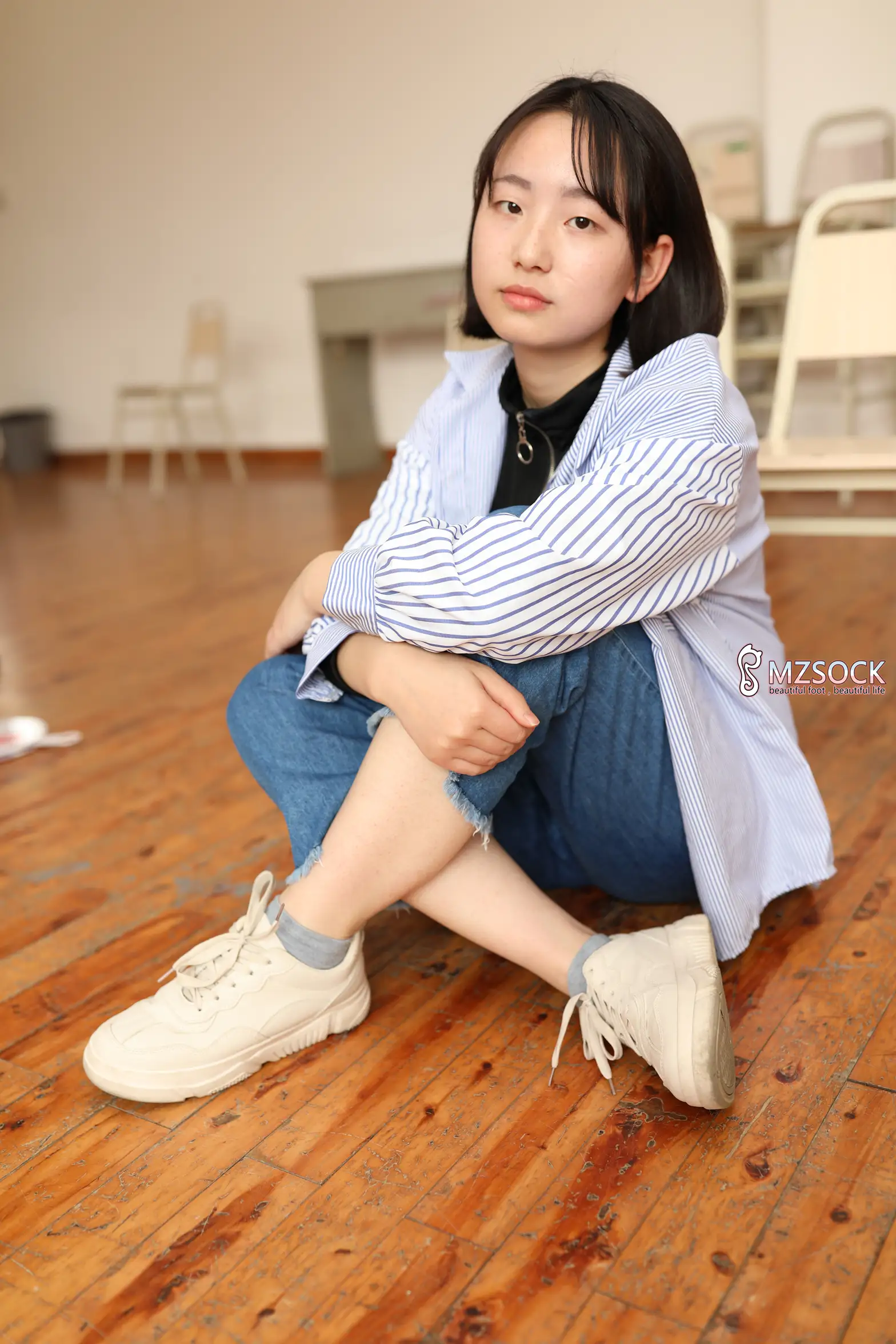 [Mzsock] Love beautiful feet NO.001 Xiao Hu#[74P]-9